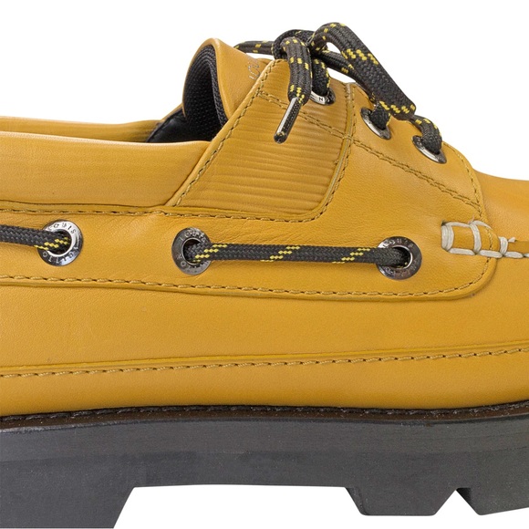 Louis Vuitton Yellow Summerland Boat Shoes Size 8 - Picture 4 of 7